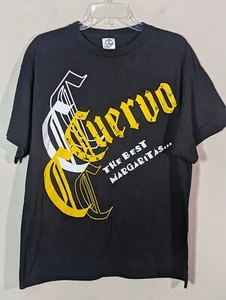 Jose Cuervo Gold Margarita Mexico Bartender Babe Graphic T-shirt Black Large - Picture 1 of 5