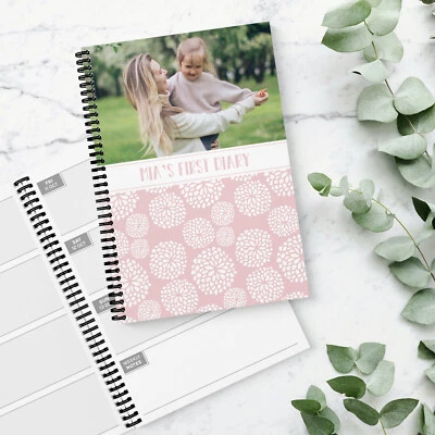 THE GIFTIE COMPANY 2026 2027 Diary PHOTO Personalised Week View Organiser School Office Planner