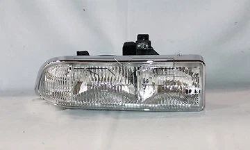 Conjunto de faros derecho TYC para Chevrolet S10 1998-2004 1999 2000 2001 2002 Foto 1 de 2