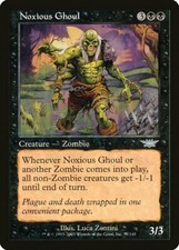 Noxious Ghoul Legions NM Black Uncommon MAGIC THE GATHERING MTG CARD ABUGames
