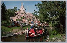 Disneyland Storybook Boat Of Dreams Casey Jr. Train Fantasyland Postcard