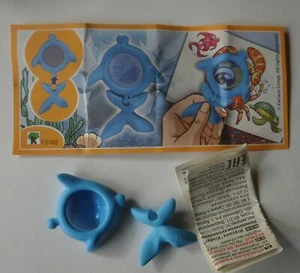FS162 LENTE AZZURRA + BPZ KINDER SORPRESA ITALIA 2015/2016 MIXART - Picture 1 of 1