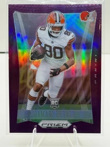 Panini Prizm Deca Jamari Thrash Rookie 2024 púrpura Prizm/99 RC #72 marrones - Imagen 1 de 3
