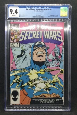 Marvel Super-Heroes Secret Wars #7 CGC Grade 9.4 Bob Layton Cover - Image 1 of 3