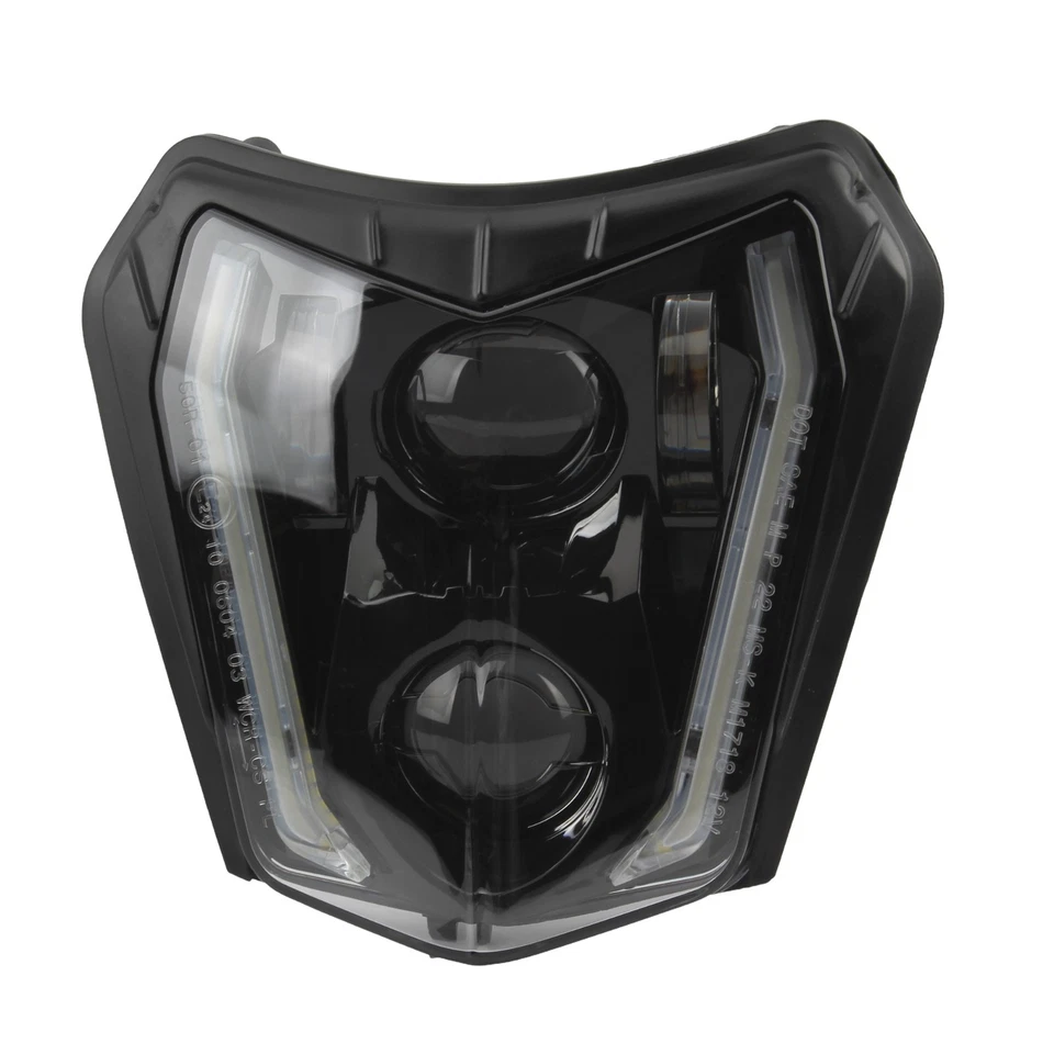 Motorcycle LED Headlight For KTM EXC XCW 125 250 300 350 450 530 Motocross Parts Foto 1 de 4