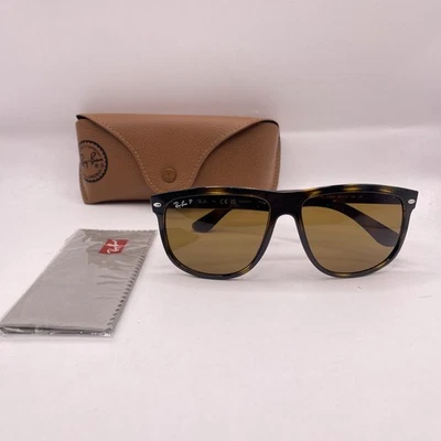 Gafas de sol Ray Ban unisex Boyfriend grandes cuadradas polarizadas RB4147 Light Havana Foto 1 de 4
