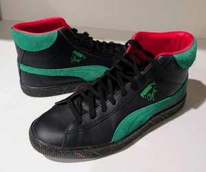 Puma Clyde x Elf Mid 381313-01 High Top Shoes Men's Size 9  US - Picture 1 of 7