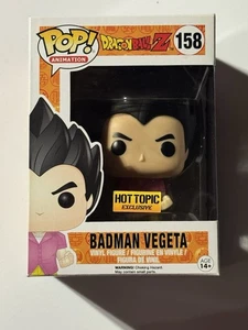Bad Man Vegeta Funko Pop #158 con protezione dbz dragon ball z tema caldo - Foto 1 di 6