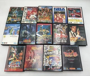 Mega Drive software 14 set Super Shinobi II 007 Street Fighter - Foto 1 di 17