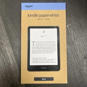 Amazon Kindle Paperwhite 12th Generation - 16GB - 7” - Black - Picture 1 of 1