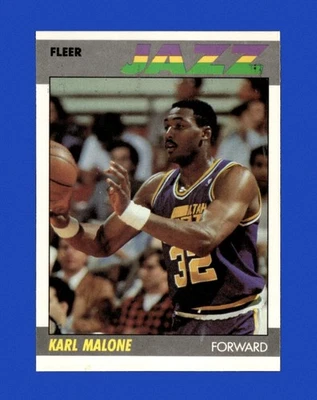 1987-88 Fleer Set-Break # 68 Karl Malone NM-MT OR BETTER *GMCARDS* - Image 1 of 2