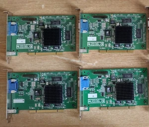 4 x Nvidia Riva TNT Vintage Graphics Cards PCI VGA *Faulty for parts / Repair* - Picture 1 of 5