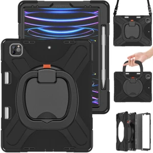 Funda giratoria para tableta a prueba de golpes para Apple iPad Pro 12.9 Pro 11 Pro 10.5 - Imagen 1 de 22