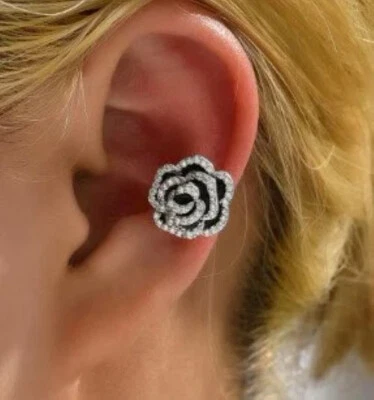 Orejera Cristal Rosa Foto 1 de 2