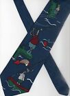 Necktie 4X56 Hallmark The Big Catch Fishing Angling Humor Funny Polyester