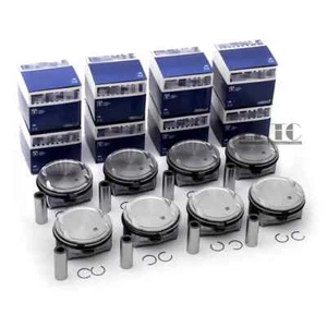 8Pcs Piston Rings Φ98mm Set MAHLE for Mercedes-Benz C63 E63 ML63 SL63 AMG M156 - Picture 1 of 6
