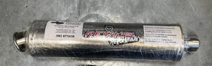 NEW! REMUS Revolution Stainless Muffler 54mm Inlet Honda Suzuki Yamaha BMW Etc - Picture 1 of 7