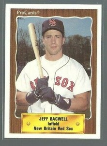 1990 New Britain Red Sox ProCards #1324 Jeff Bagwell (ref 89578)