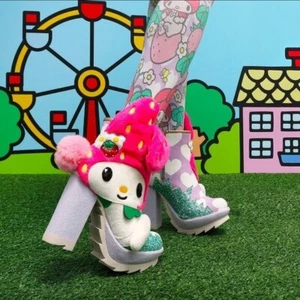 Irregular Choice Everyone Loves You Hello Kitty My Melody Botas de Plataforma Talla 41 - Imagen 1 de 14
