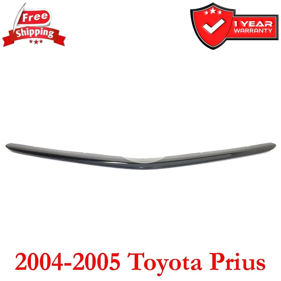 Front Bumper Trim For 2004-2005 Toyota Prius Black TO1044106 Foto 1 de 4