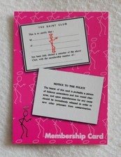 Cards Inc The Very Best of The Saint Saintly Merchandise Trading Card SM-6 