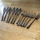 Vintage Rodd Nemesia Fish Knives And Forks X12