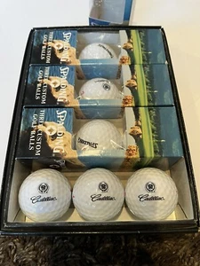 1 Dozen Custom Cadillac Spalding Golf Balls New In Box - Picture 1 of 6