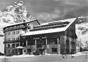 A817) VALLE D'AOSTA CERVINIA BREUIL ALBERGO LA GRAN BAITA. VIAGGIATA. - Bild 1 von 2
