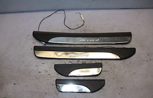 2013-2015 Honda Accord Sedan v6 Front & Rear Door Sills Side Step Scuffs OEM - Picture 1 of 18