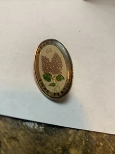 Vintage Spokane Lilac Festival Pin Vintage 1985 Washington Parade - Picture 1 of 3