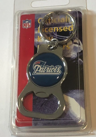 New England Patriots Key Holder & Bottle Opener Officaly Licensed NEW (2 Pack) Cover