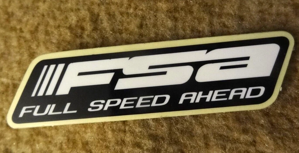 FSA  BMX STICKER  3" - Image 1 of 1