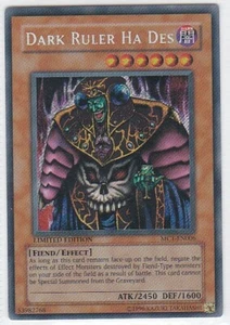 M) Yugioh - Konami - Yu-Gi-Uh! - Dark Ruler Ha Des - MCI-EN006 - Tarjeta coleccionable - Imagen 1 de 2