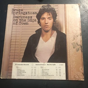 Bruce Springsteen Darkness On The Edge Of Town Columbia Records read Description - Picture 1 of 10