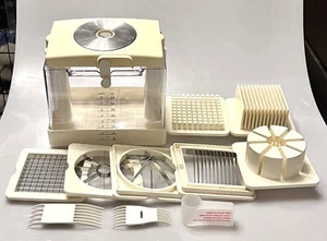 Williams Sonoma Professional Multi Chopper Obst & Gemüse Würfelschneider Hobel Entkerner - Bild 1 von 6