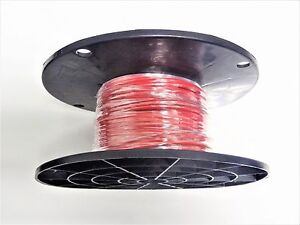 MTW 6 AWG GAUGE RED STRANDED COPPER SGT PRIMARY WIRE 200' FT