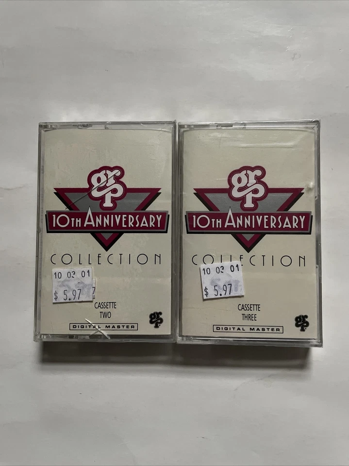 GRP 10th Anniversary Collection Cassettes 2 And 3 *cracked Cases - Image 1 of 4