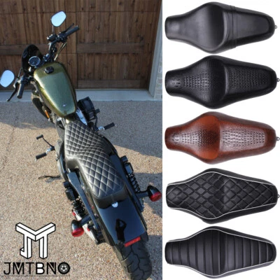 Sillín de conductor de pasajero de dos asientos para Harley Sportster 48 XL1200 883 2005-2021 Foto 1 de 4