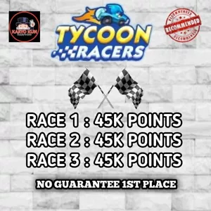 Tycoon-Racers_Monopoly_Go_Event 45K Point ❌No Guarantee 1st Place❌ - Picture 1 of 1