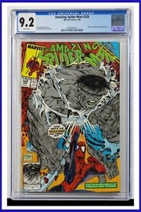 Amazing Spider-Man #328 CGC Graded 9.2 Marvel 1990 White Pages Comic Book. - Bild 1 von 2
