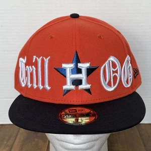 MLB Houston Astros x Bun B “Trill OG” New Era Fitted Hat Cap - Sz 7 7/8 *RARE* - Picture 1 of 6