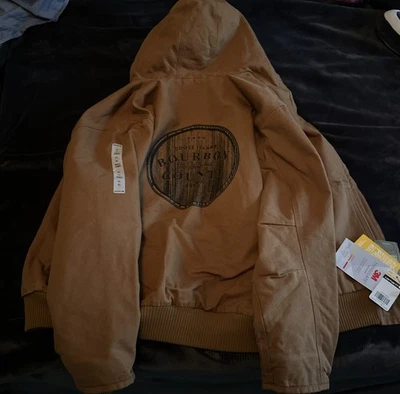 Chaqueta Carhartt Washed Duck Active Marrón J130 104050-BRN XL (Tiene Logotipos GOOSE) Foto 1 de 3