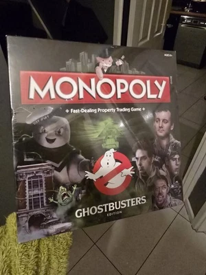 Rare Ghostbusters Monopoly Board Game Brand New & Sealed Xmas Gift  - Image 1 of 2
