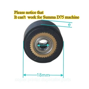 Long Life 6Pcs Pinch Roller 05x10x18mm Fit For Summa D Cutter Plotter Parts - Picture 1 of 6