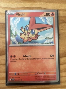 Juego de cartas coleccionables Pokemon - Victini - 012/086 - (Holo raro) - SV: Black Bolt - Imagen 1 de 2