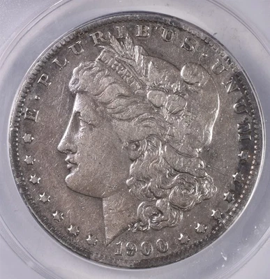 1900-S Morgan Silver Dollar - ANACS VF30 Details  - Image 1 of 3