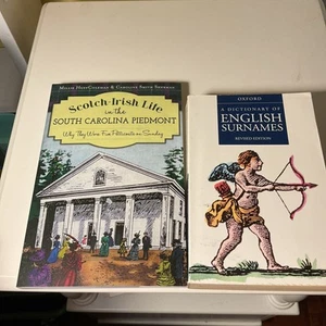 Zwei Bücher - englische Nachnamen & schottisch-irisches Leben in South Carolina - Bild 1 von 6