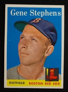 1958 Topps Baseball #227 GENE STEPHENS, Boston Red Sox, NM, Nice Centering! - Picture 1 of 2