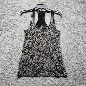 Maurices Shirt Damen Small Tank Top Animal Print Racerback transparent gefüttert - Bild 1 von 10
