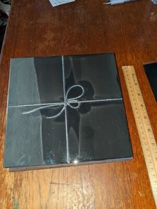 VERA WANG / WEDGWOOD SILVERPLATE “LOVE KNOTS” GUEST BOOK WEDDING Mirrored Finish - Picture 1 of 7